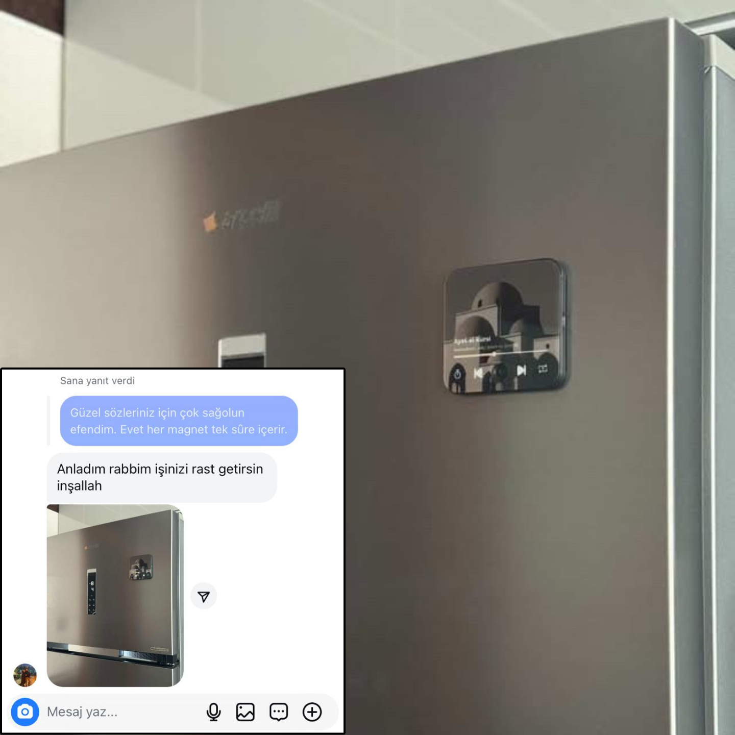 Huzurhanem™ Kur'an-ı Kerim Sesli Magnet