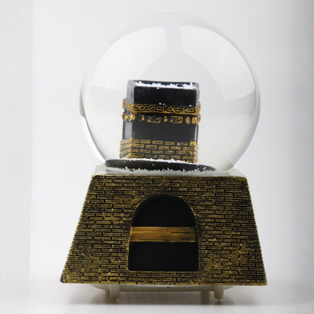 Kâbe Kar Küresi – İlahili Ve Su Efektli