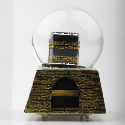 Kâbe Kar Küresi – İlahili Ve Su Efektli