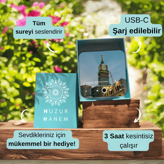 Huzurhanem™ Kur'an-ı Kerim Sesli Magnet