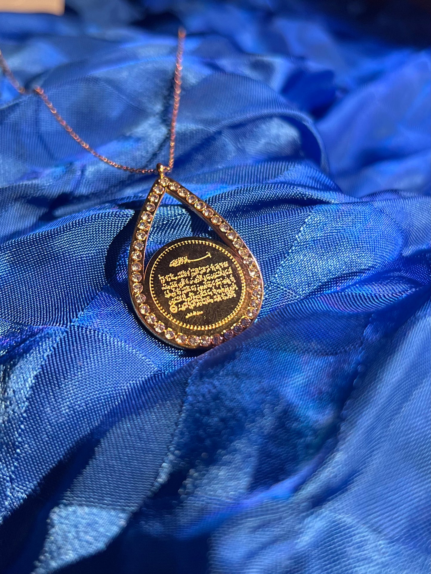 Damla Ayet-el Kürsi Kolye